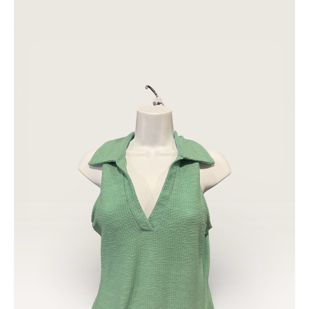 Louna Collared Ribbed Dress Size Small - Picture 9 of 11
